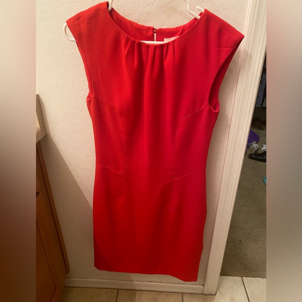 Red dress